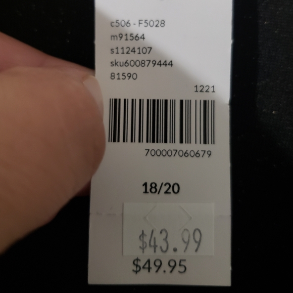 🆕️ NWT Lane Bryant Gold Sparkle Top - Picture 3 of 5